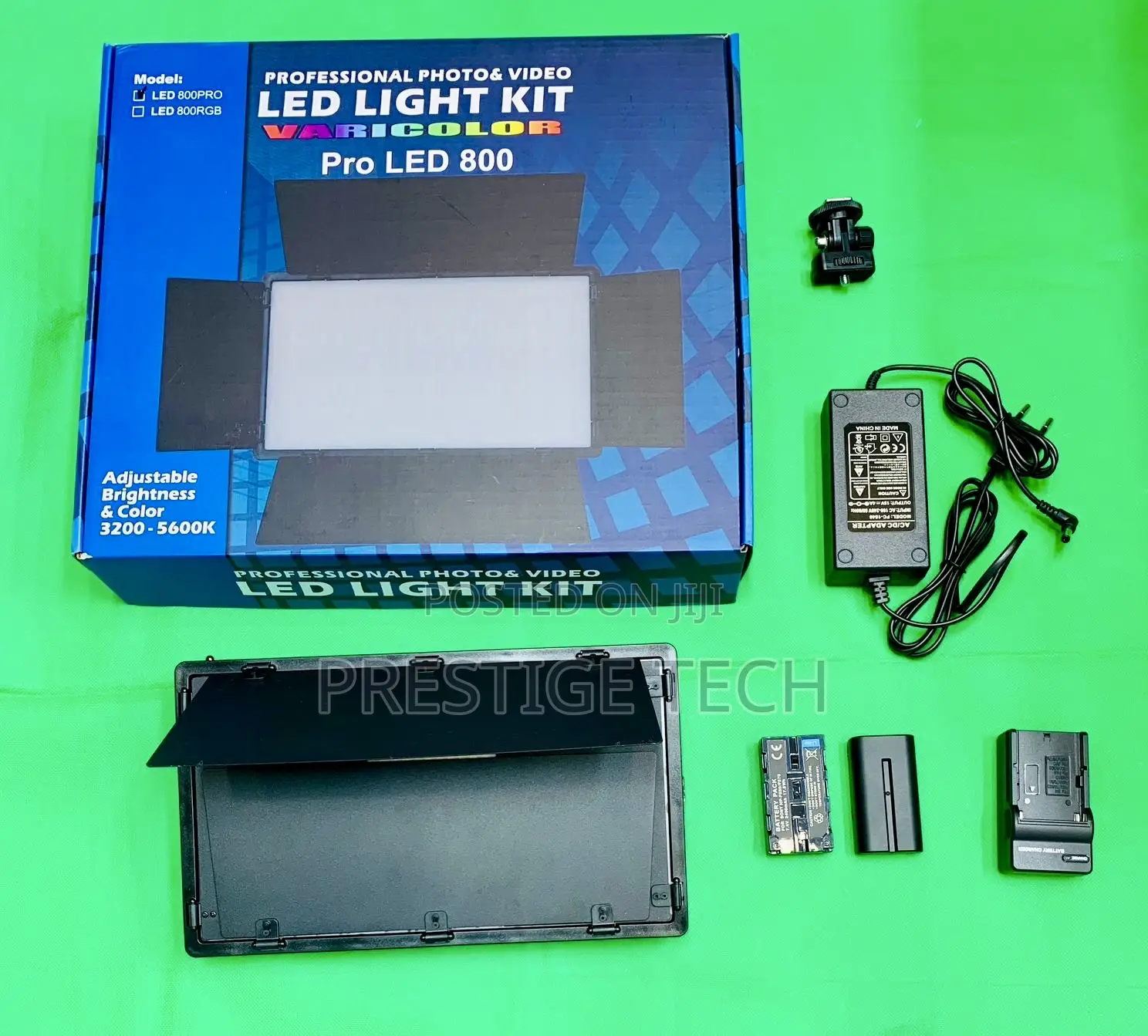 Pro Led 800 Professional Photo Video Light Kit