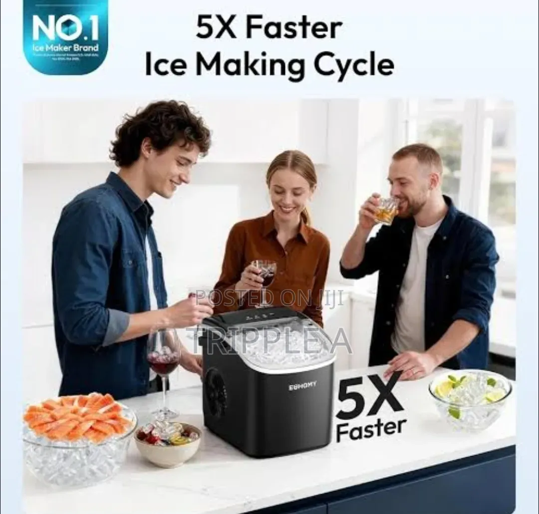 Hoffmans Portable Ice Cube Machine