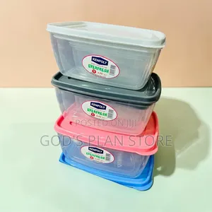Ever Fresh 4pcs Plastic Food Storage Containers