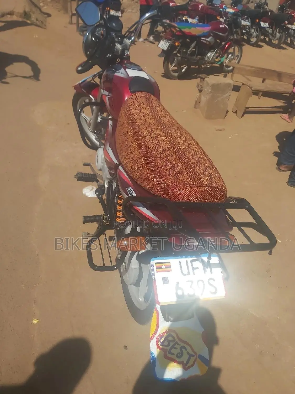 New Bajaj CT 110X 2022 Red