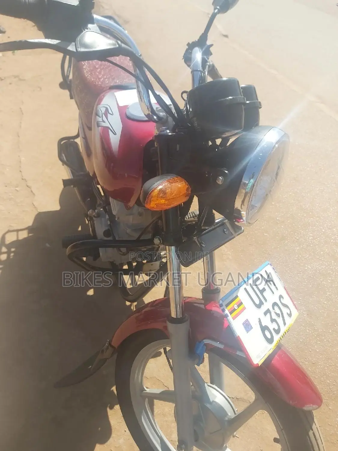 New Bajaj CT 110X 2022 Red