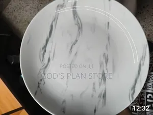 Marble Design Ceramic Dinner Plates Dinner Plates 12pcs
