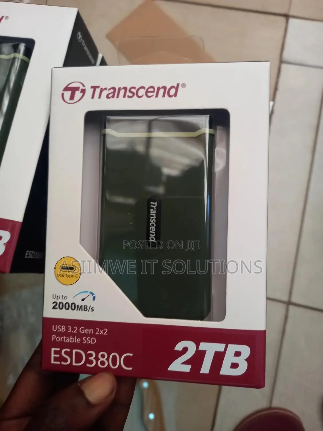 2tb External SSD 2000mps