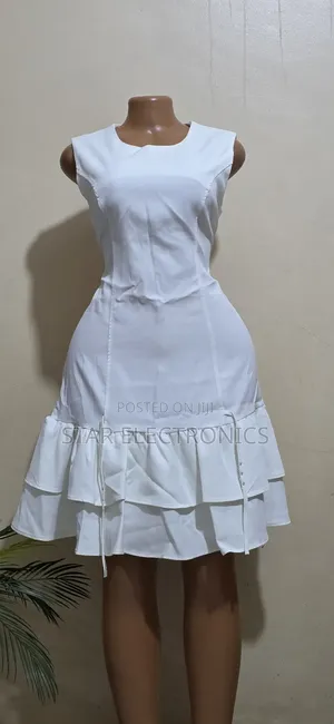 White Short Turkey Dress