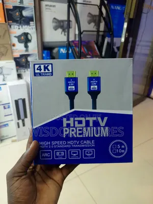 Premium High-Speed Hdmi 2.0 Cable.