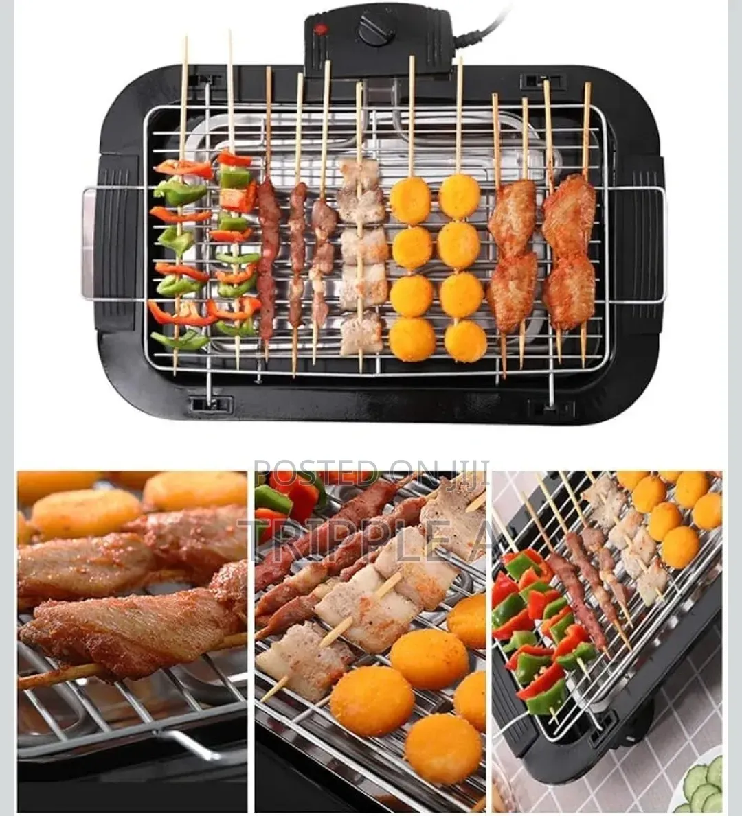 Spirit Black Electrical BBQ and Raclette Grill