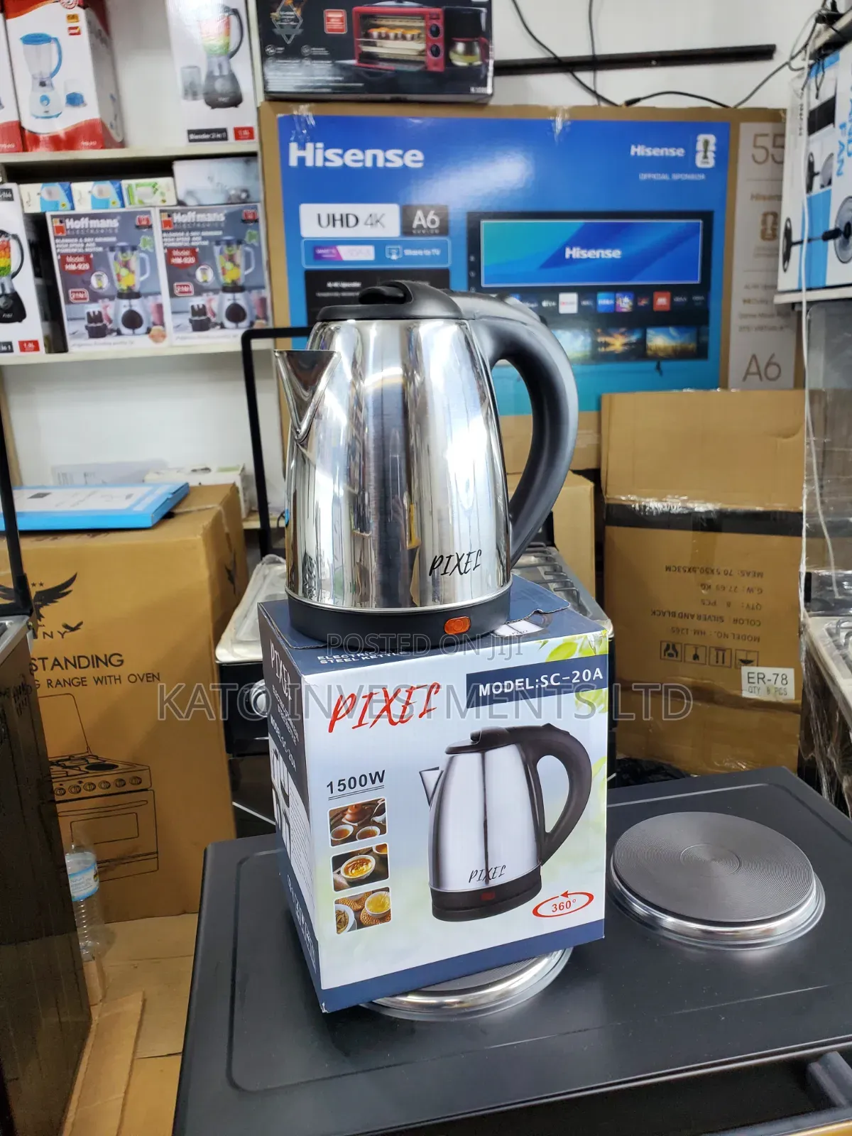 Electric Kettle 2l Pixel