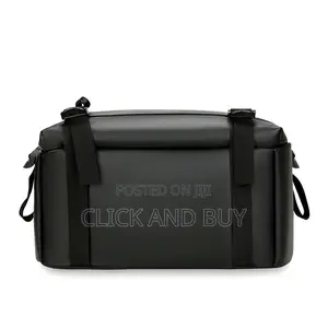 Minimalist Black Urban Backpack Laptop Bag - Black