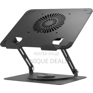 360° Rotating Laptop Stand With Fan,