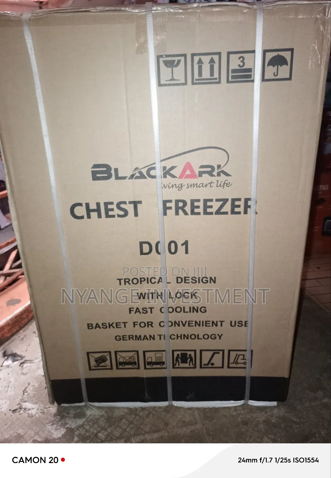 138l Black Ark German Freezer