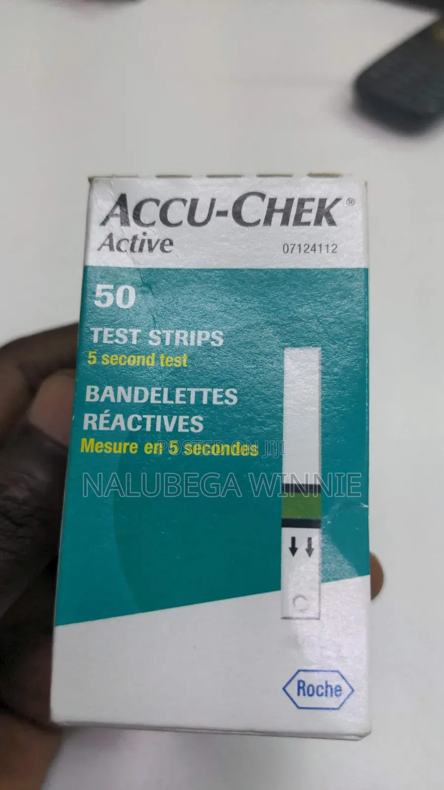 Accu Check Active and Instant Glucometer Strips