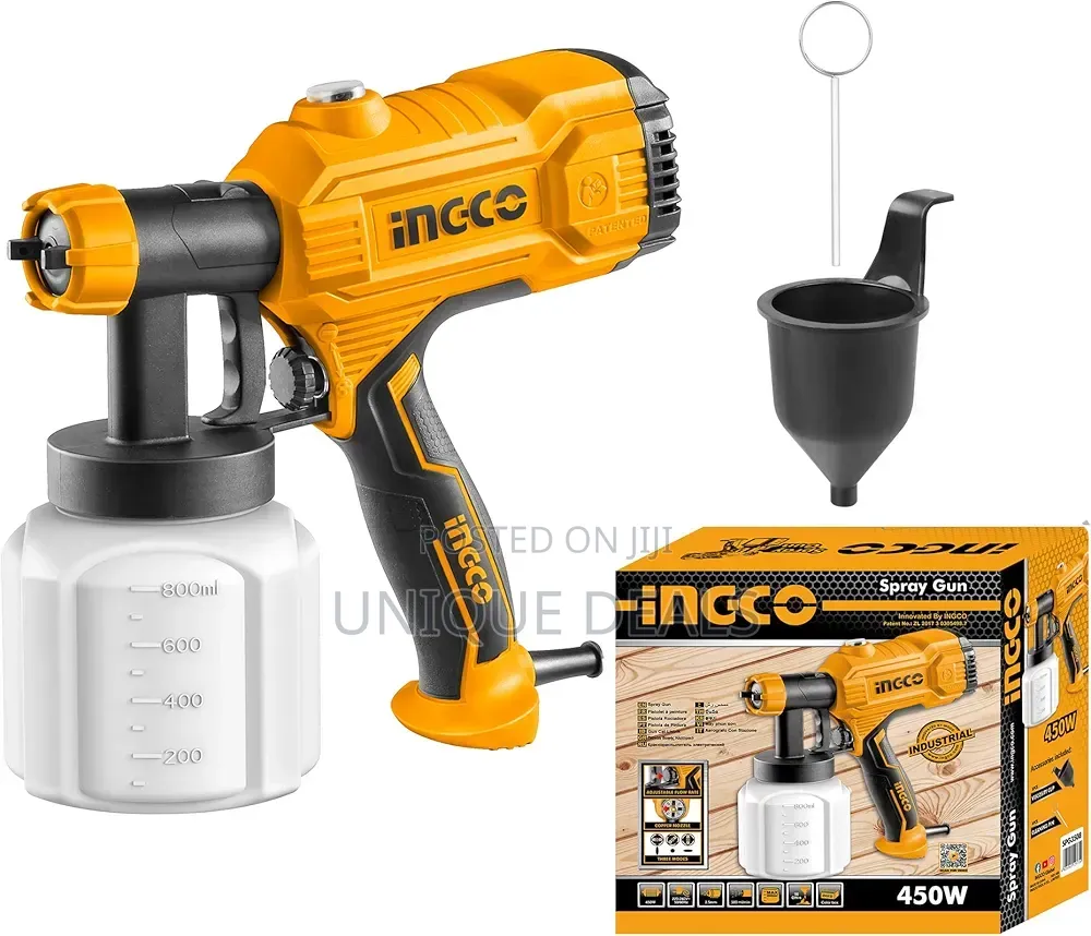 Ingco 450w Electric Spray Gun, 800ml