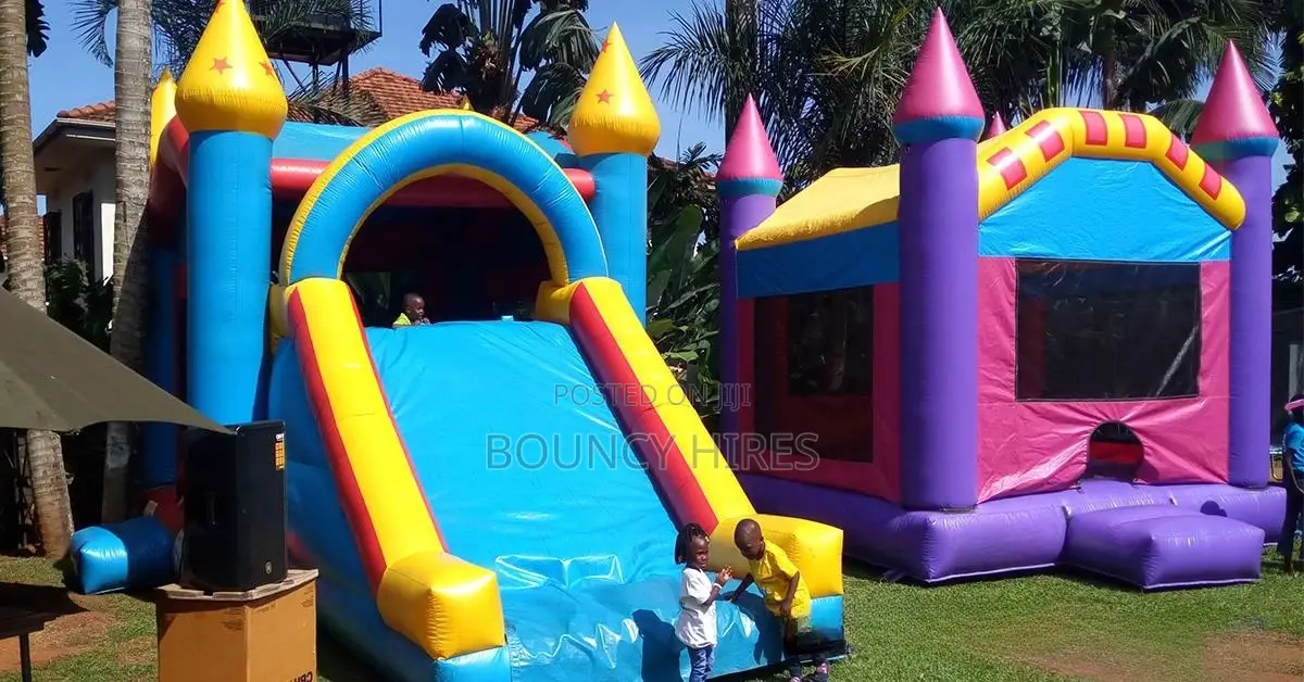 Double-the-Fun Bouncing Castle Combo