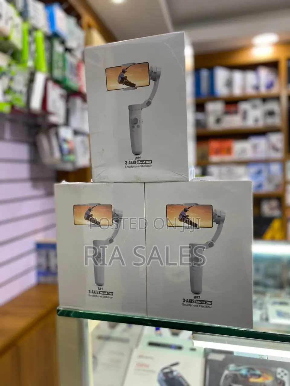 Merak One M1 3-Axis Smartphone Gimbal Stabilizer.