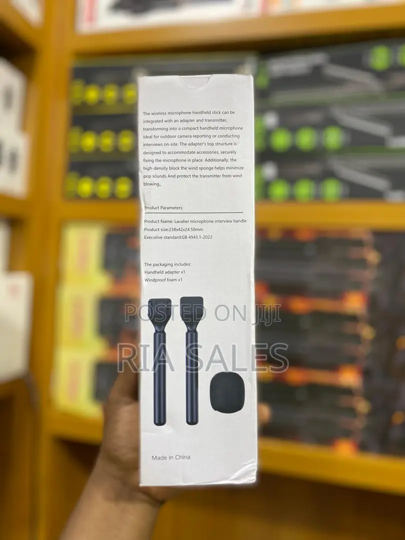 Lavalier Microphone Interview Handle