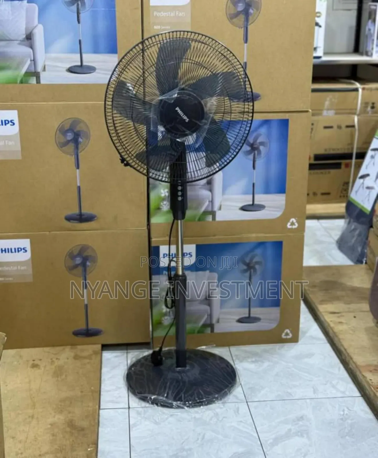 Phillips Stand Fan Black