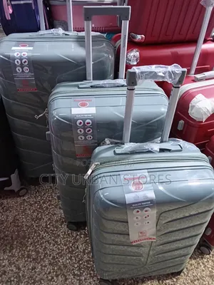 Prosperity 3pcs Full Set Plastic Suitcases