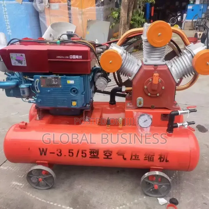 Piston Air Compressor for Mining