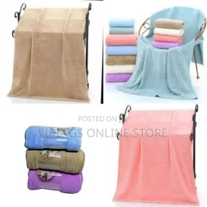 70*140cm, 3 Piece Bathroom Clothes Drying Bath Towels - Multi-Colours