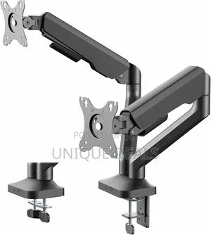 Dual Pneumatic Arm Ultra-Wide Monitor Mount