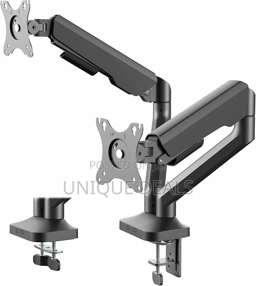Dual Pneumatic Arm Ultra-Wide Monitor Mount