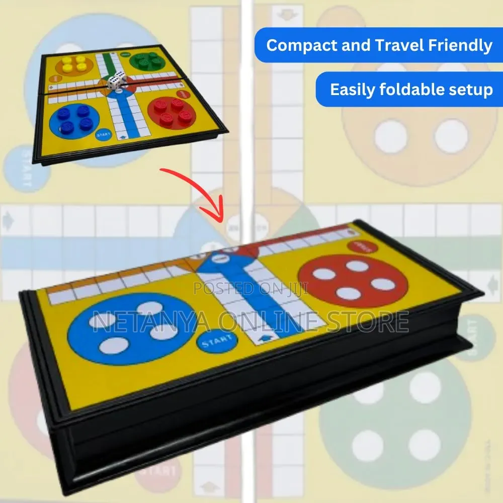Magnetic Ludo Board Game