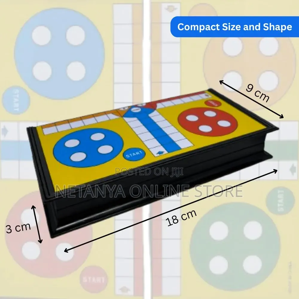 Magnetic Ludo Board Game
