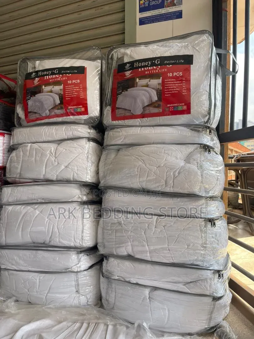 10pc White Duvet