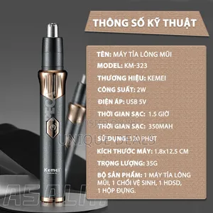 Kemei Rechargeable Nose Trimmer