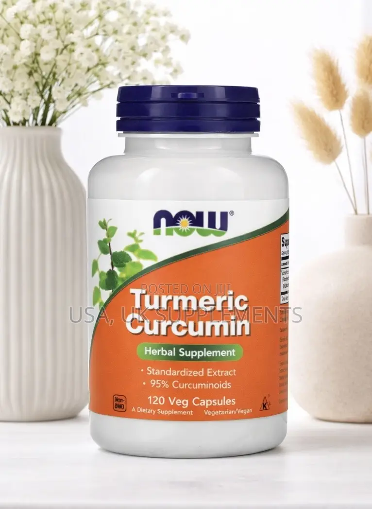 Now Turmeric Curcumin 120 Veg Capsules