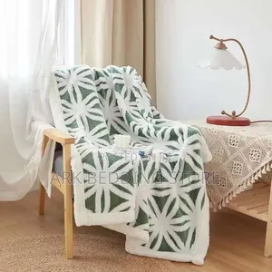 Heavy Green Fleece Blankets