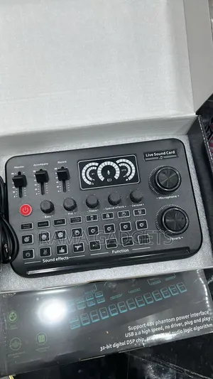 Live Sound Card Audio Mixer