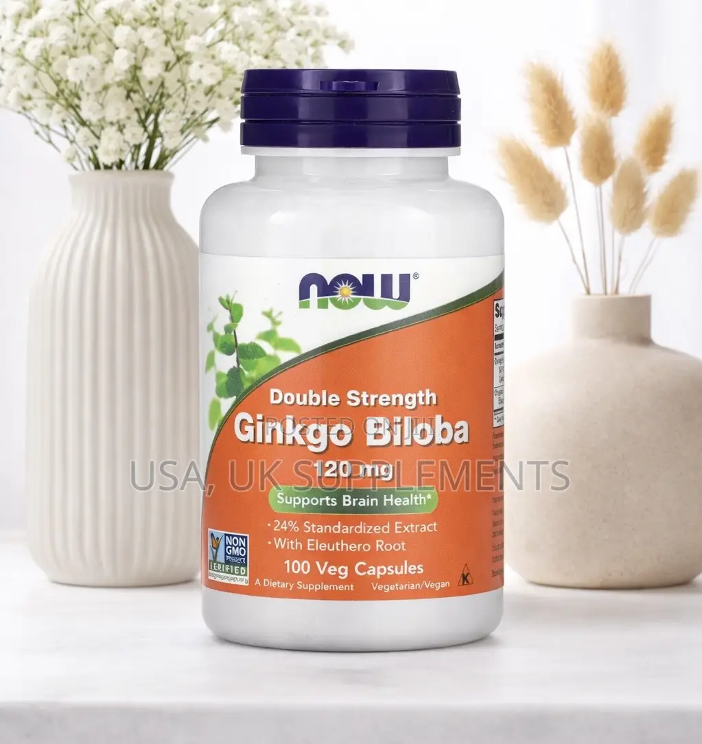 Now Gingko Biloba 120mg 100veg Capsules