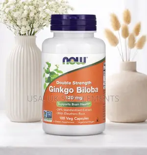 Now Gingko Biloba 120mg 100veg Capsules