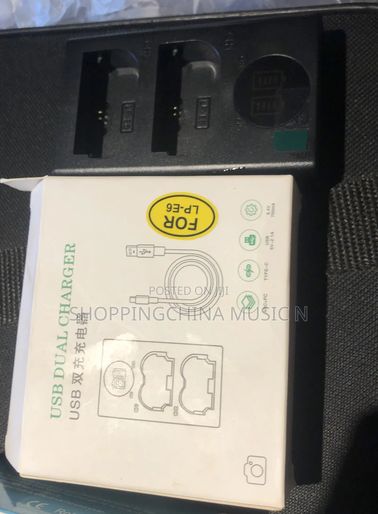 Camera Charger Lp-E6 Canon Nikon