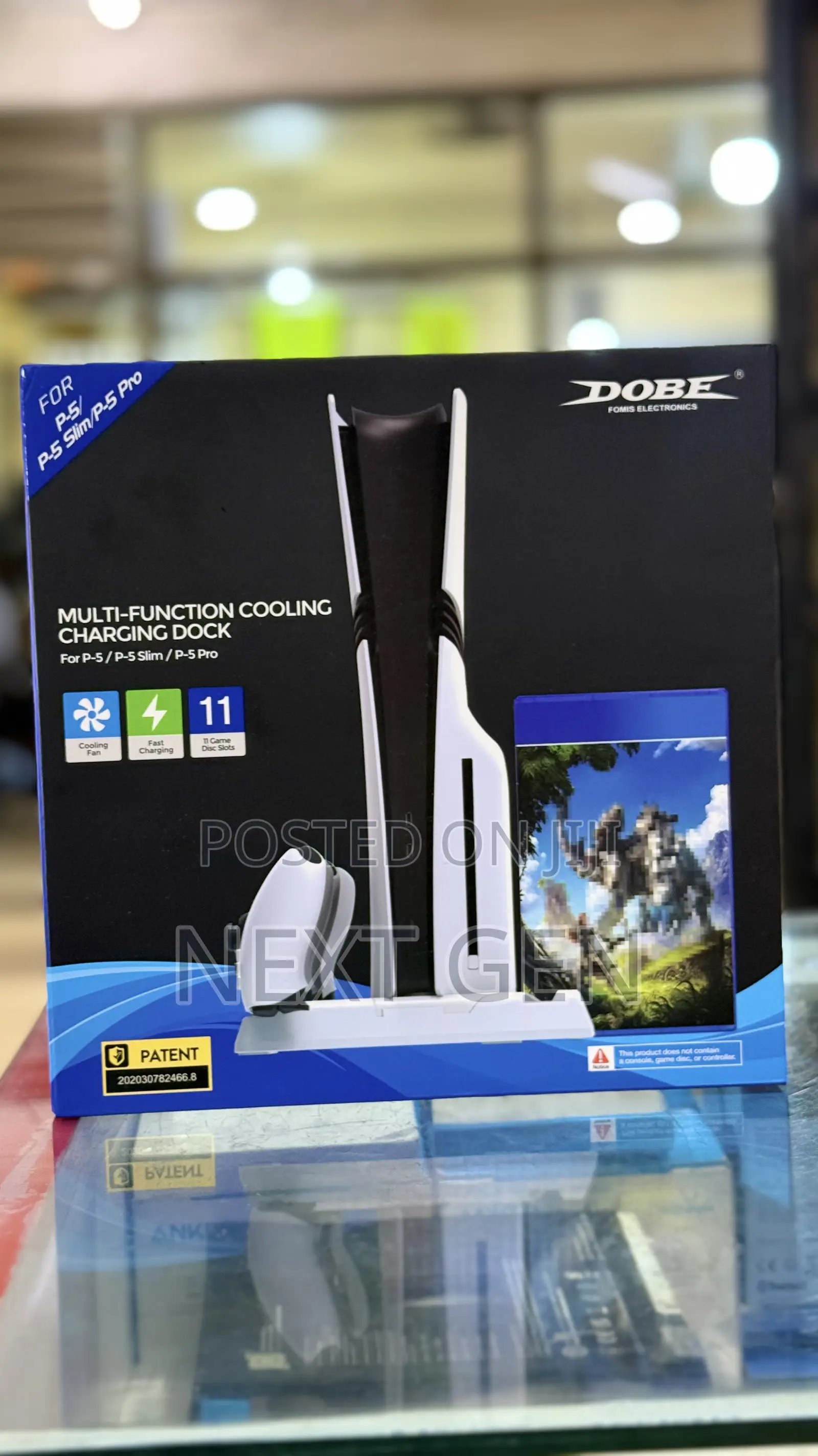 Dobe Ps5 Stand With Cooling Station