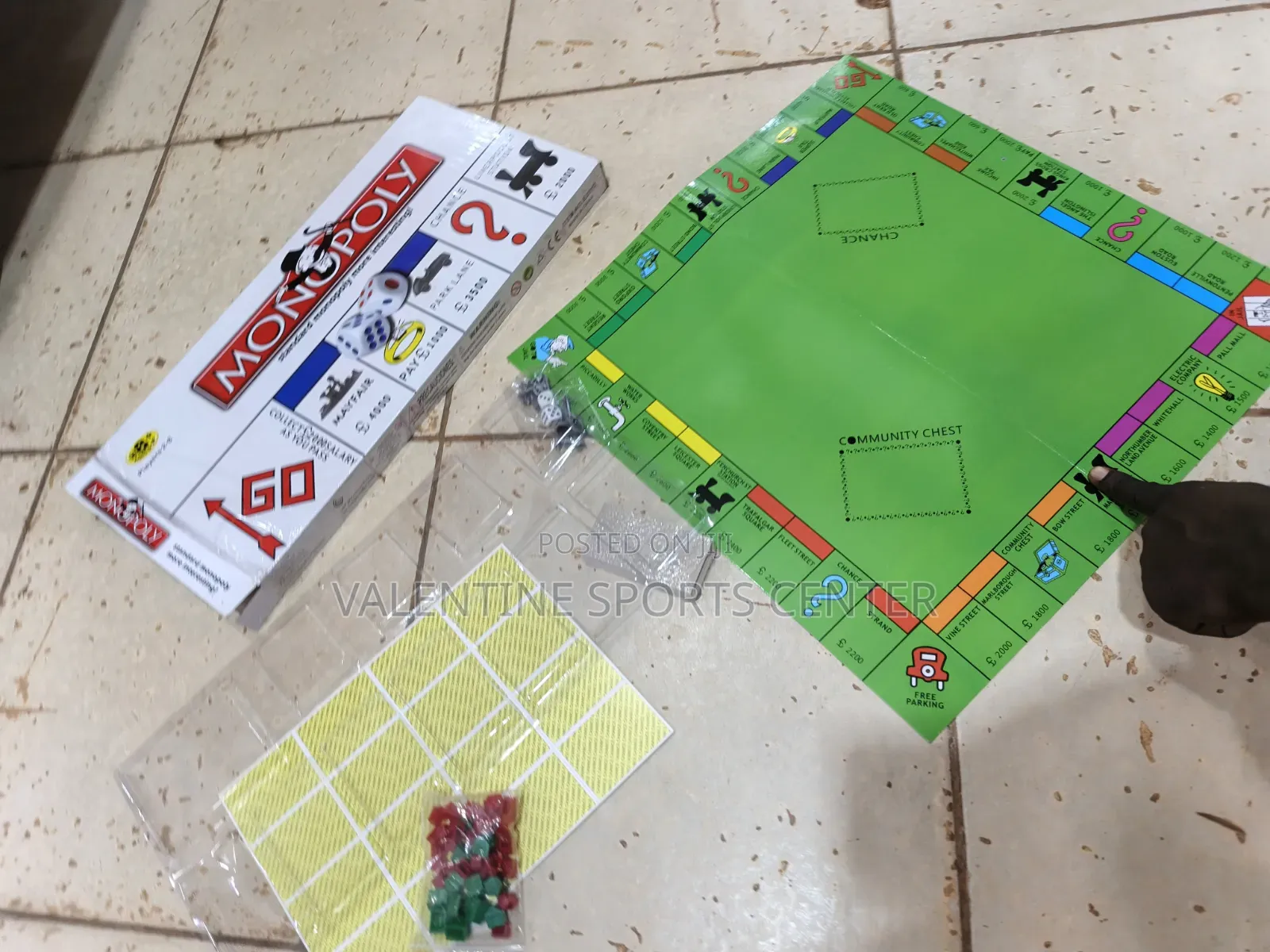 Monopoly Game Full Set Big Size Original Material