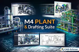M4 Plant and Drafting Suite | Piping Design Software | Full Setup