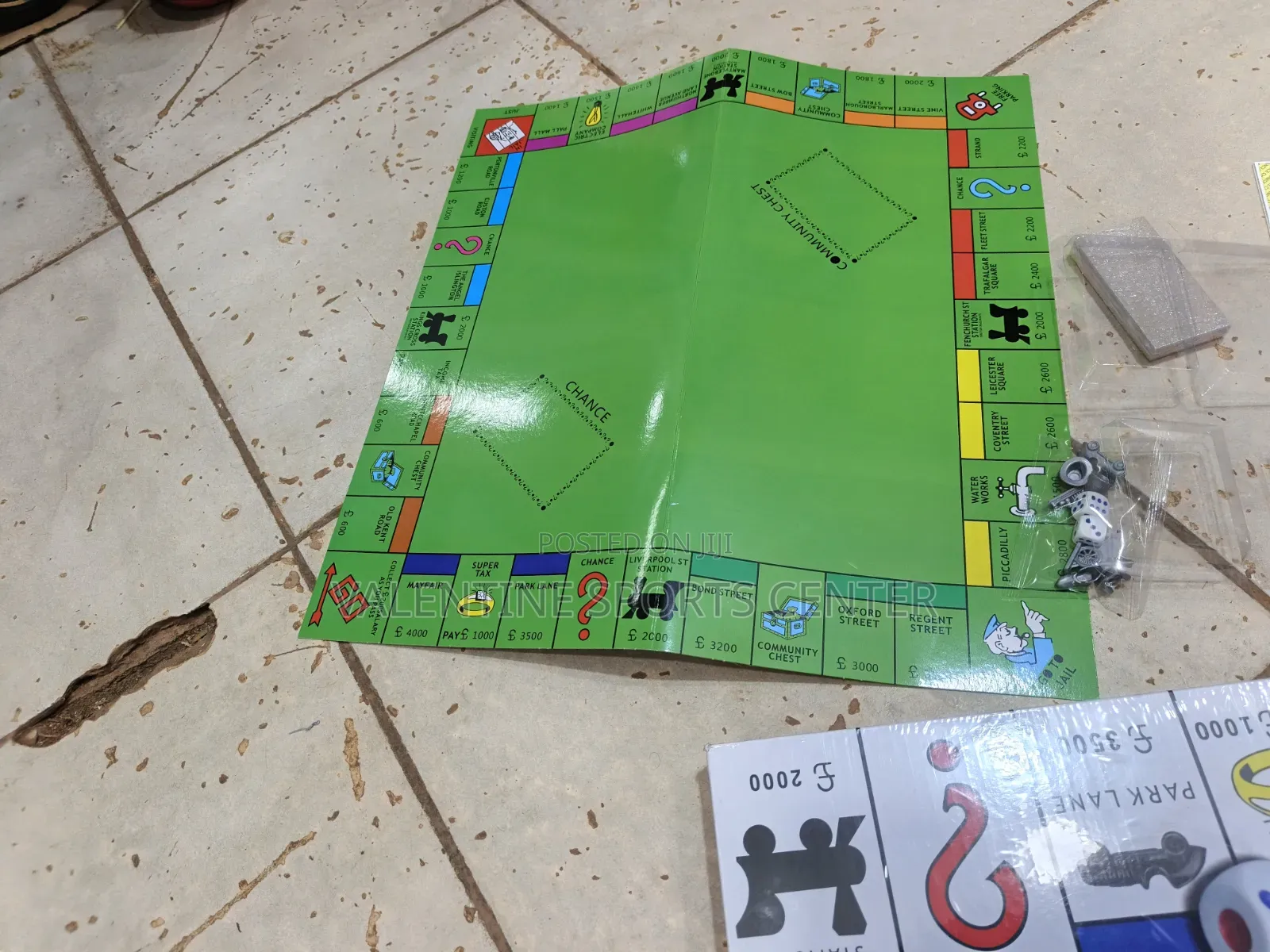 Monopoly Game Full Set Big Size Original Material
