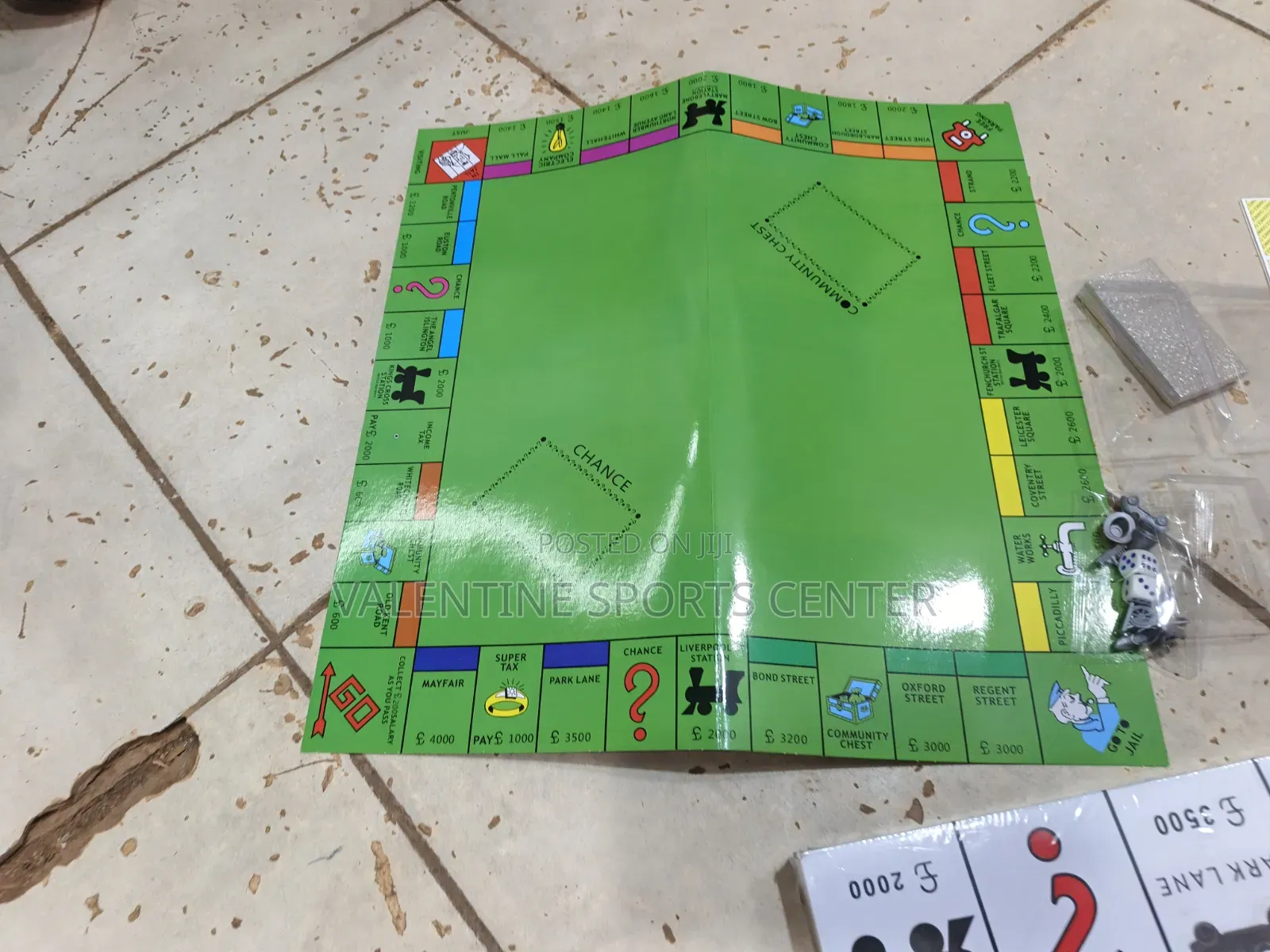 Monopoly Game Full Set Big Size Original Material