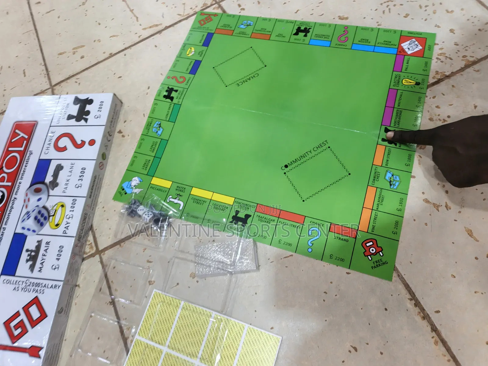 Monopoly Game Full Set Big Size Original Material
