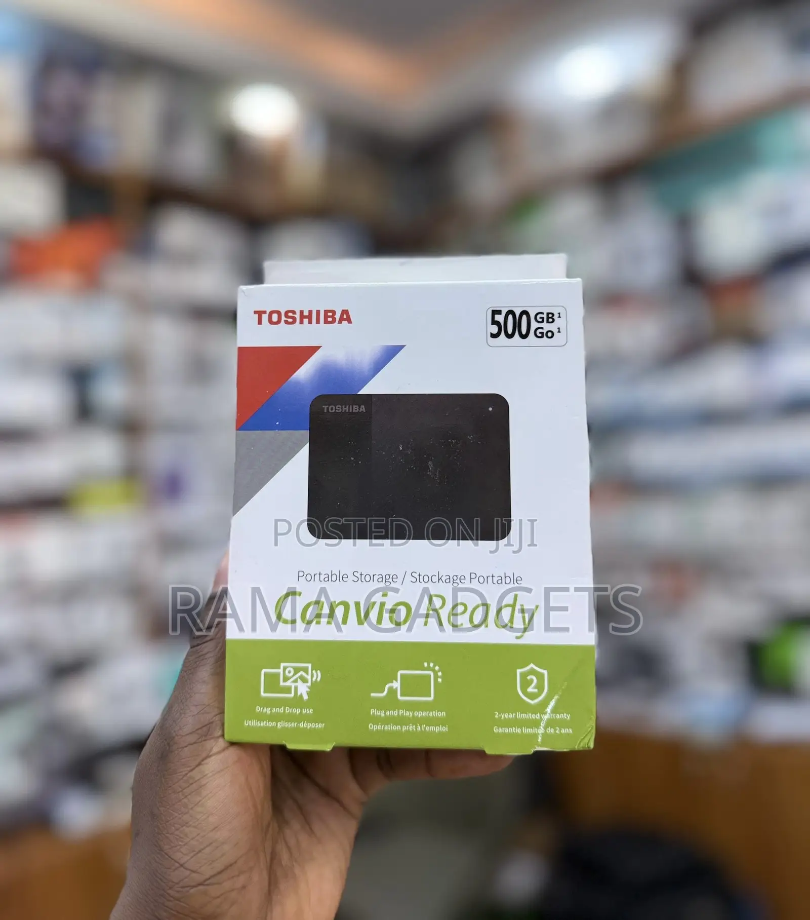 500gb Canvio Ready Portable Hard Drive