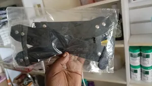 Sexy Bondage Kit Blindfold Head Restraint Fetish Mask - Black
