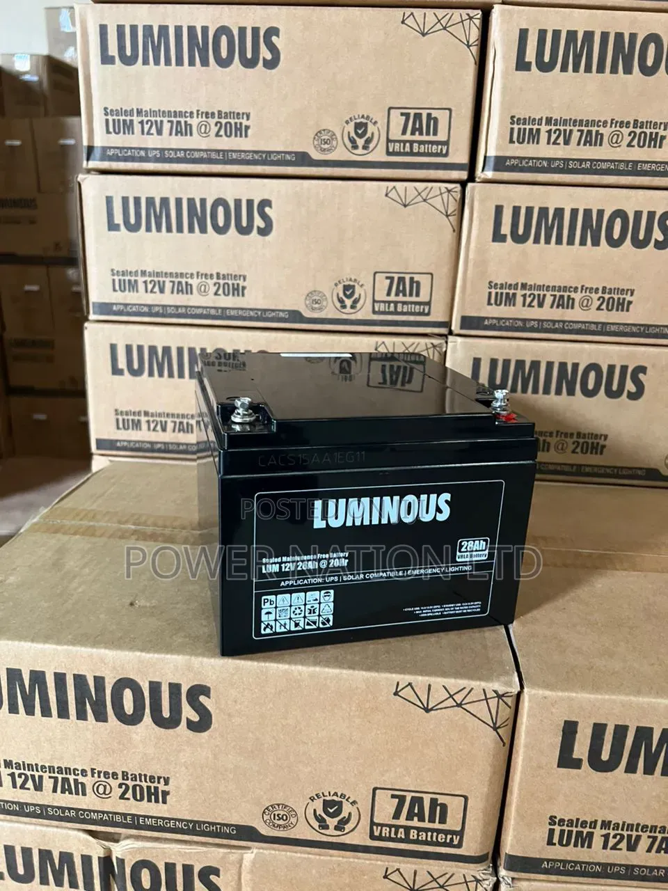 28ah Solar / Backup Luminous Battery