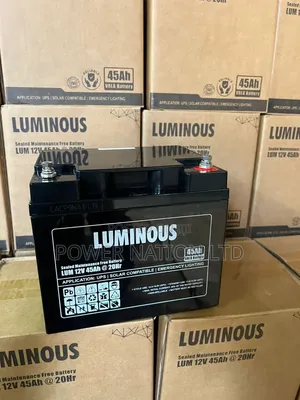 45ah Solar / Backup Luminous Battery