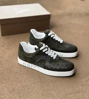 Suede and Smooth Bottega Veneta Sneakers