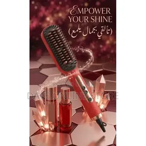 Hair Straightening - Ionic Fast Heating Thermal Brush 950 Degrees