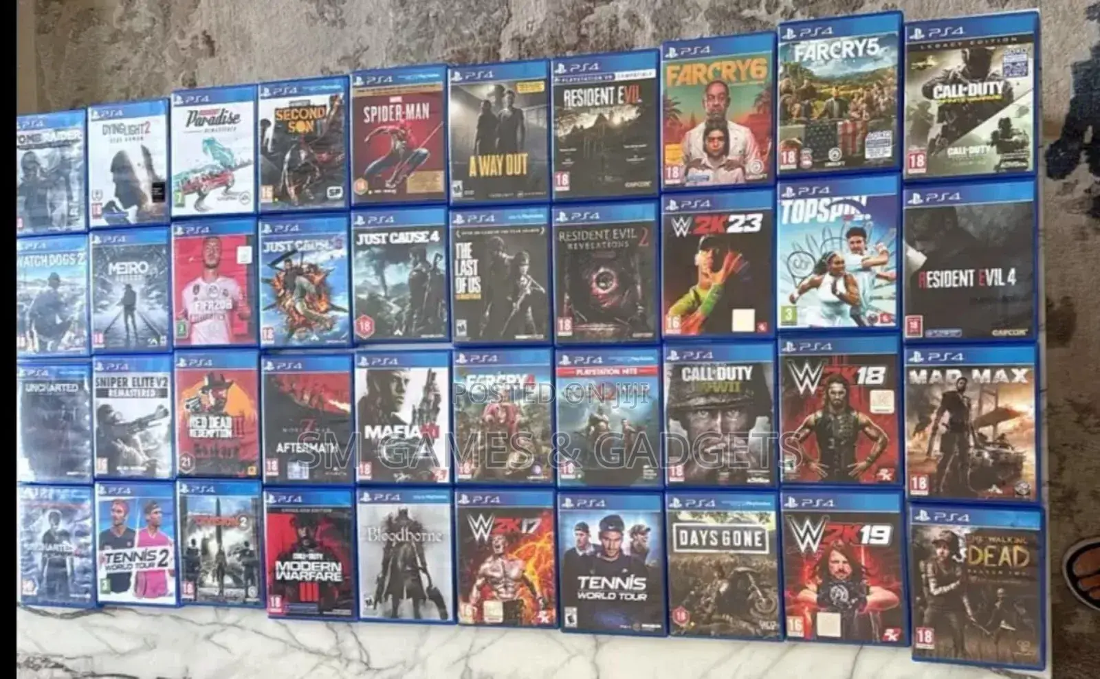 Ps4 Used Cd Games