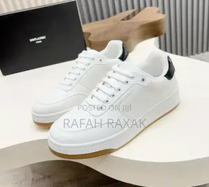 White Colorways Saint Laurent Sneakers