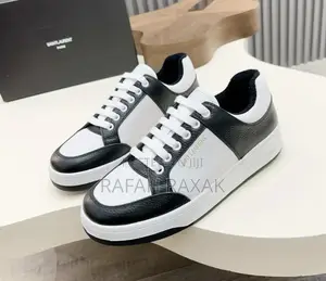 White Colorways Saint Laurent Sneakers